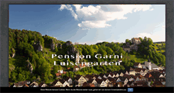 Desktop Screenshot of luisengarten-pottenstein.de