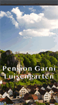 Mobile Screenshot of luisengarten-pottenstein.de